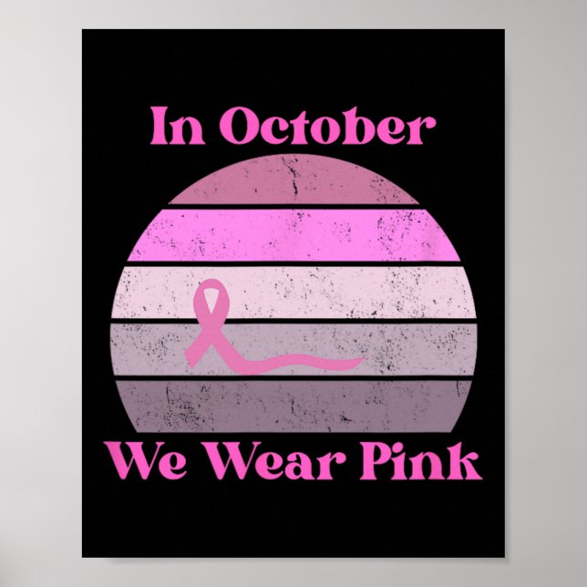 Affiche Sensibilisation au cancer du sein (Devant)