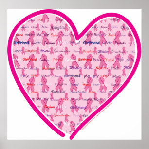 Affiche Sensibilisation au cancer du sein