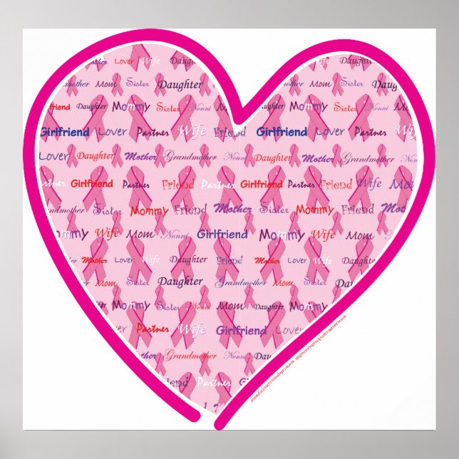 Affiche Sensibilisation au cancer du sein (Devant)