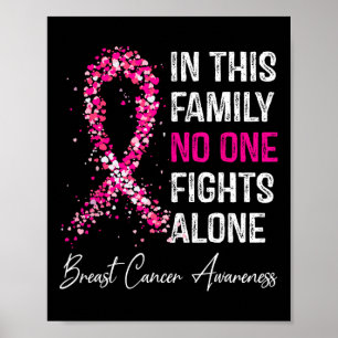 Affiche Sensibilisation au cancer du sein dans cette famil