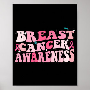 Affiche Sensibilisation au cancer du sein Groovy 2023 Canc