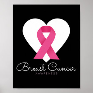 Affiche Sensibilisation au cancer du sein - Journée mondia