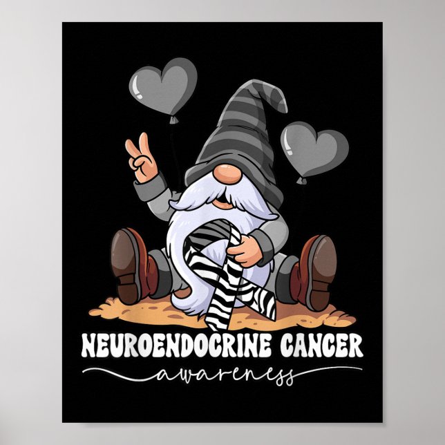 Affiche Sensibilisation au cancer neuroendocrinien (Devant)
