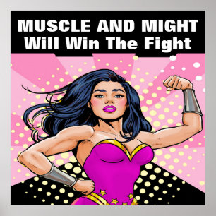 Affiche Sensibilisation au cancer Nous pouvons le faire