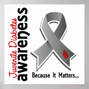 Affiche Sensibilisation au diabète juvénile 5