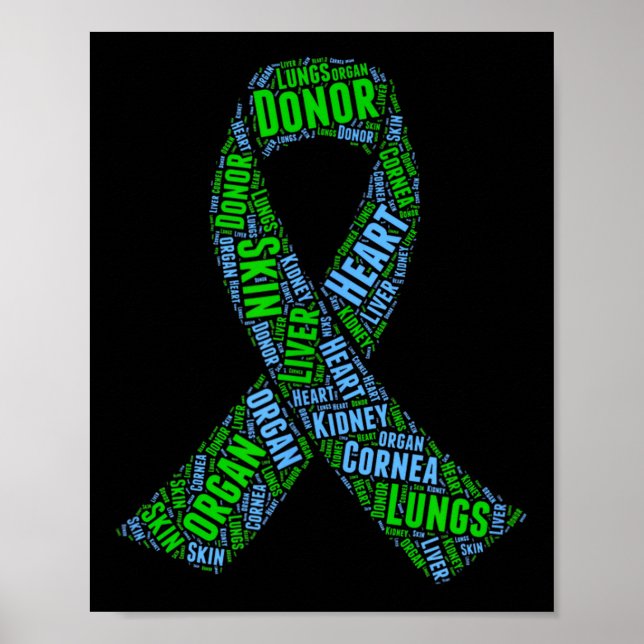 Affiche Sensibilisation au don d'organes transplantation o (Devant)