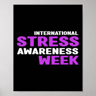 Affiche Sensibilisation au stress - Sensibilisation intern