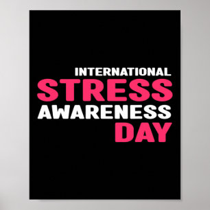 Affiche Sensibilisation au stress - Sensibilisation intern
