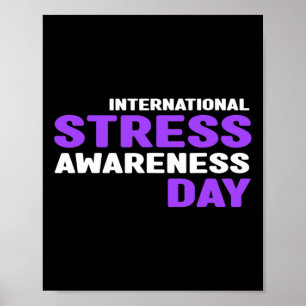 Affiche Sensibilisation au stress - Sensibilisation intern