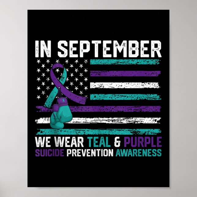 Affiche Sensibilisation au suicide 2024 En Septembre Nous  (Devant)