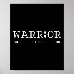 Affiche Sensibilisation au suicide au sémicolon