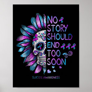 Affiche Sensibilisation Au Suicide Aucune Histoire Ne Devr