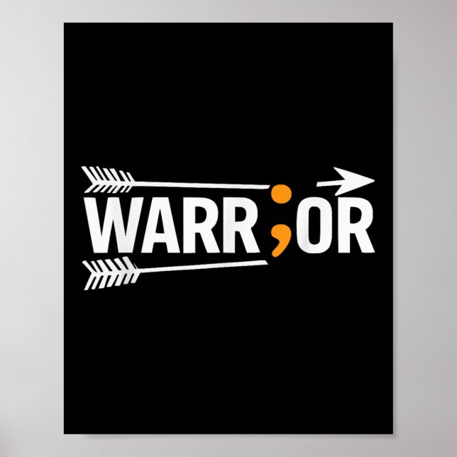 Affiche Sensibilisation au suicide Dépression Anxiété Sant (Devant)