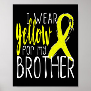 Affiche Sensibilisation Au Suicide Je Porte Du Jaune Pour