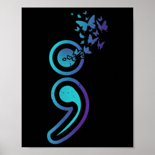 Affiche Sensibilisation au suicide Mois de la santé mental