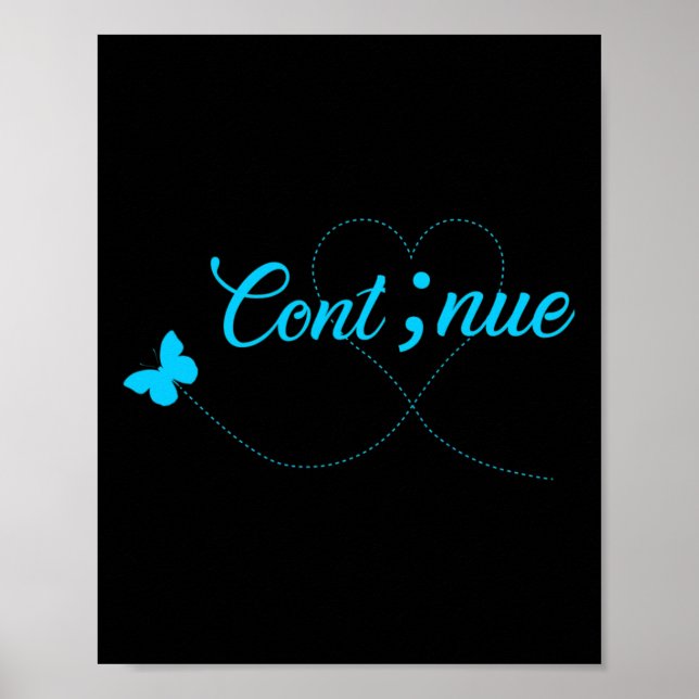 Affiche Sensibilisation Au Suicide Pour Les Cadeaux Femmes (Devant)