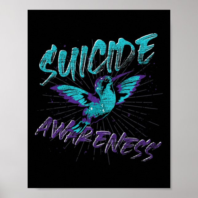 Affiche Sensibilisation au suicide Prévention du suicide c (Devant)