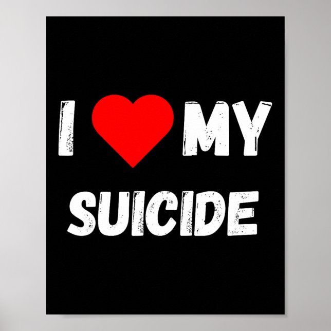 Affiche Sensibilisation au suicide provocatrice Militantis (Devant)