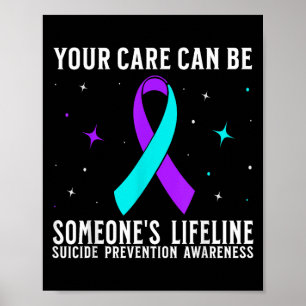 Affiche Sensibilisation au suicide Soutien Mois de la sens