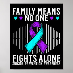 Affiche Sensibilisation au suicide Soutien Mois de la sens