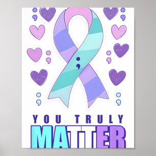 Affiche Sensibilisation au suicide Vous avez vraiment un p