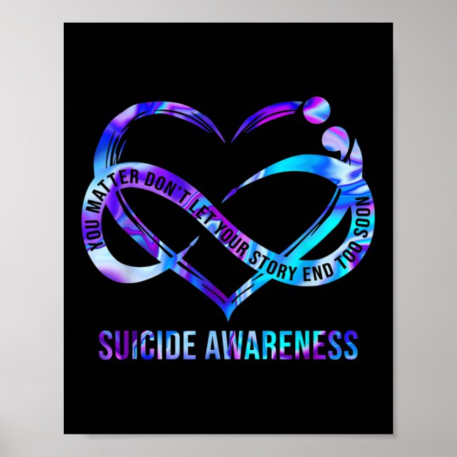 Affiche Sensibilisation au suicide Vous ne laissez pas vot (Devant)