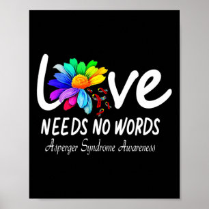 Affiche Sensibilisation au syndrome d'Asperger