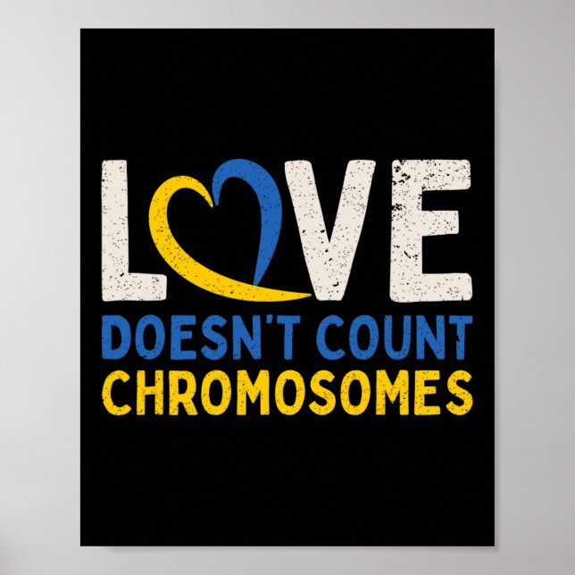 Affiche Sensibilisation au syndrome de Down Syndrome de Do (Devant)