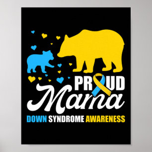Affiche Sensibilisation au syndrome de la mère de l'ours f