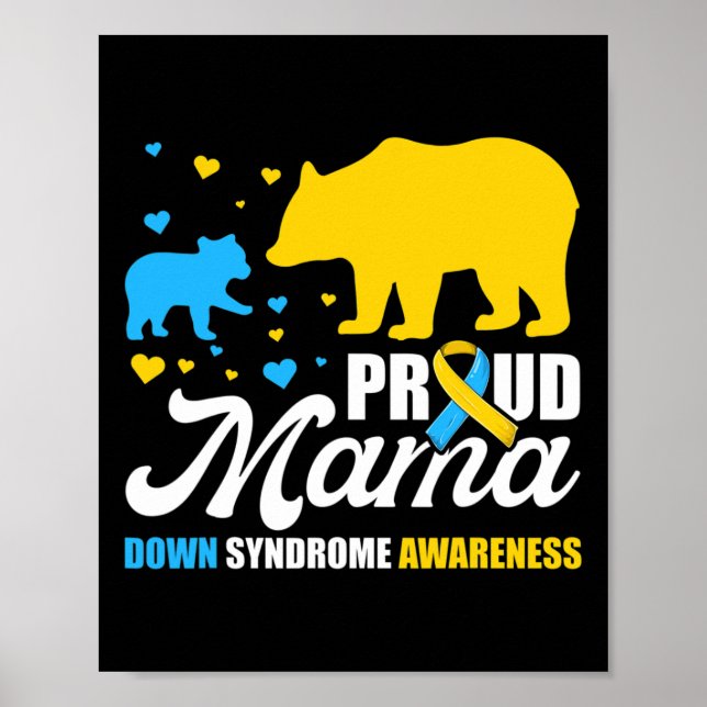 Affiche Sensibilisation au syndrome de la mère de l'ours f (Devant)
