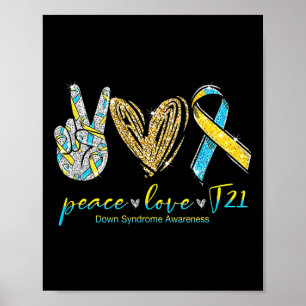 Affiche Sensibilisation au syndrome de l'amour pour la pai