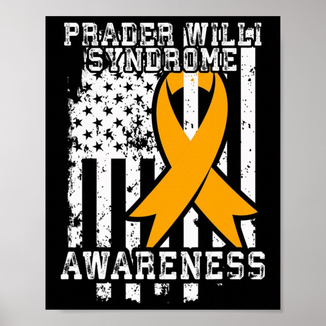 Affiche Sensibilisation au syndrome de Prader Willi - Drap (Devant)