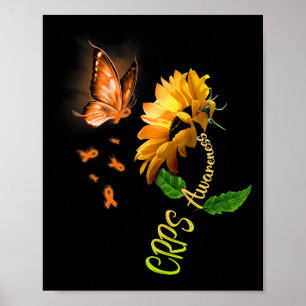 Affiche Sensibilisation aux cultures de tournesol papillon