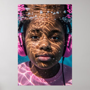 Affiche Sensibilisation aux déplacements des filles autist