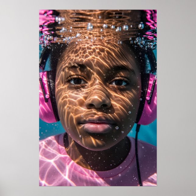 Affiche Sensibilisation aux déplacements des filles autist (Devant)