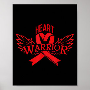 Affiche Sensibilisation aux maladies cardiaques