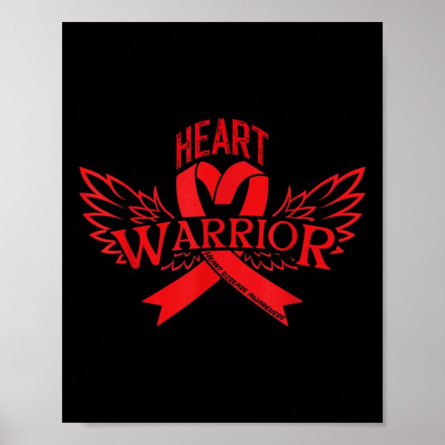 Affiche Sensibilisation aux maladies cardiaques (Devant)