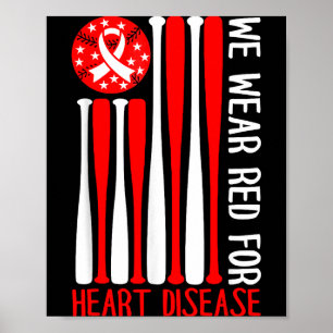 Affiche Sensibilisation aux maladies cardiaques Amateur de