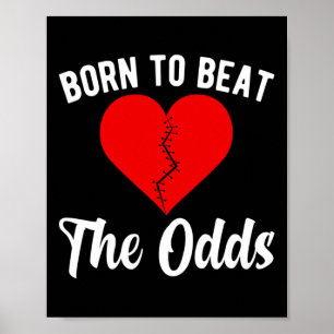 Affiche Sensibilisation aux maladies cardiaques congénital