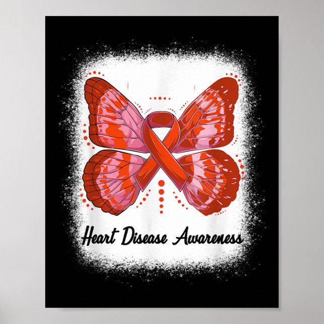 Affiche Sensibilisation aux maladies cardiaques En Février (Devant)