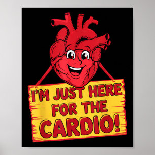 Affiche Sensibilisation aux maladies cardiaques Humour car