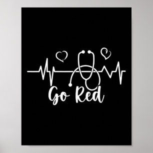 Affiche Sensibilisation aux maladies cardiaques Nous Porto