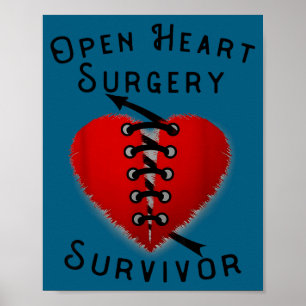 Affiche Sensibilisation aux maladies Survivant de chirurgi