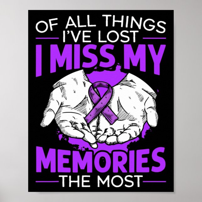 Affiche Sensibilisation aux problèmes de démence (Devant)