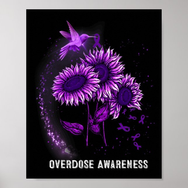 Affiche Sensibilisation aux surdoses de tournesol de colib (Devant)