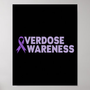 Affiche Sensibilisation aux surdoses Hommes Femmes