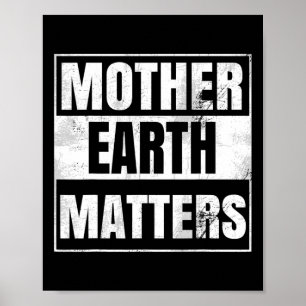 Affiche Sensibilisation de l'environnement Planète durable