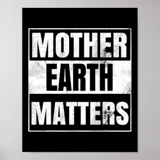 Affiche Sensibilisation de l'environnement Planète durable