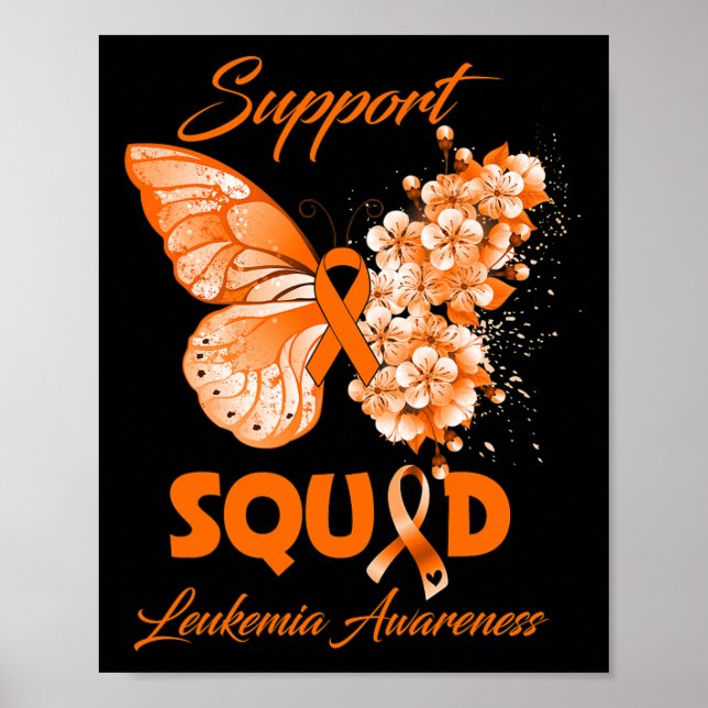Affiche Sensibilisation de l'équipe de soutien à la leucém (Devant)