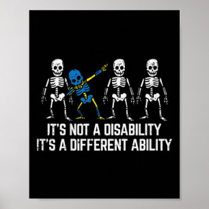 Affiche Sensibilisation des enfants au syndrome de Down Sq